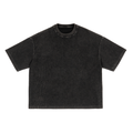 Textured Waffle Washed Boxy T-Shirt